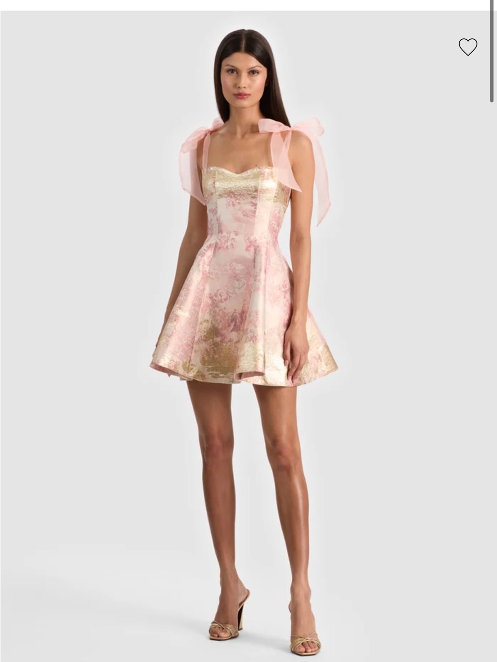 Silk organza dress